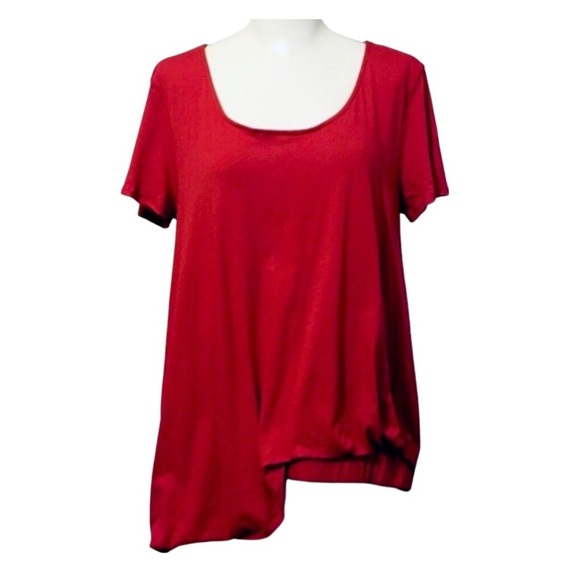 CASLON carnelian red tunic size XXL - Picture 1 of 8